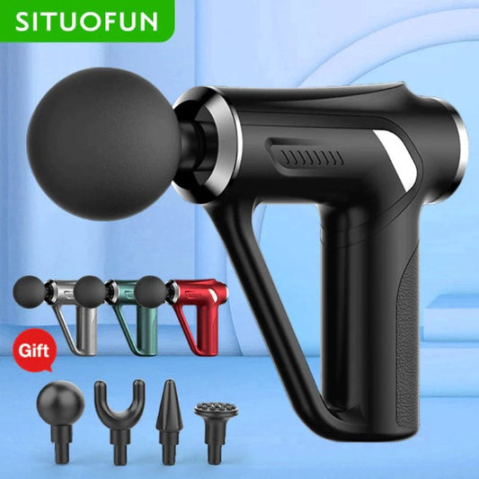 SITUOFUN 32-Level Deep Tissue Massage Gun – Ultimate Muscle Relief & Recovery Tool